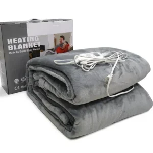 Fleece Electric Heating Blanket, AC220V, EU Plug