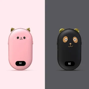 Outdoor Mini 2 in 1 Rechargeable Hand Foot Warmers Electric Heater Portable Mini Pocket Hand Warmer