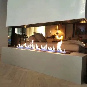 Pansee Intelligent Ethanol Fireplace, Steel, 5-Year