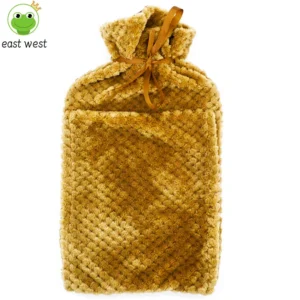Plush Cloth Cover with Water Filled Hot Water Bag, Portable Hand and Foot Warmers, and Warm Water Bag