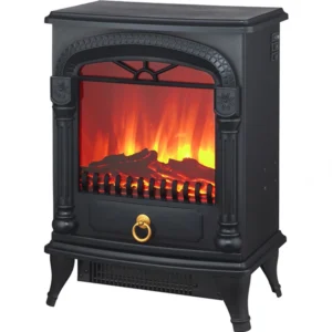 Electric Fireplace, 1800W, Freestanding
