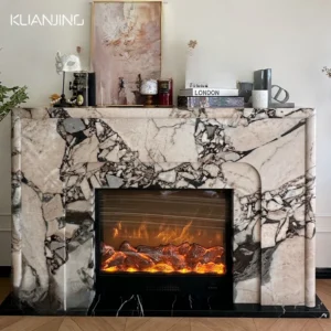 Electric Fireplace, Marble, XDJJBL002