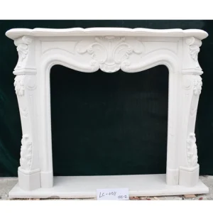 Decoration Hand-carved Electric Fireplace, Natural Stone
