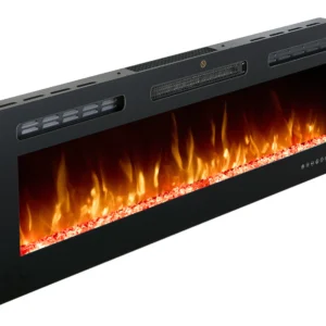 Mounted Style Safety Fireplace, Wall, 1000 W, Wall-mounted