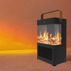 Electric Fireplaces, 1500瓦电壁炉加热器便携式3D