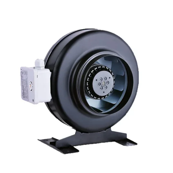 125mm Smoke Exhaust Duct Fan, External Rotor, Steel Housing