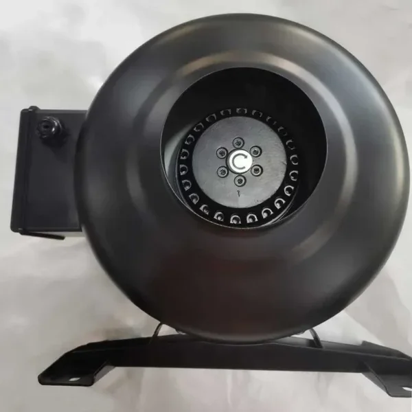 125mm Smoke Exhaust Duct Fan, External Rotor, Steel Housing - view 5