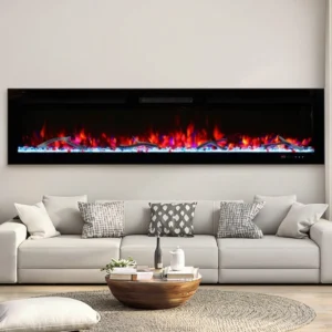 Electric Fireplace, 13-color, 72-inch, 1500