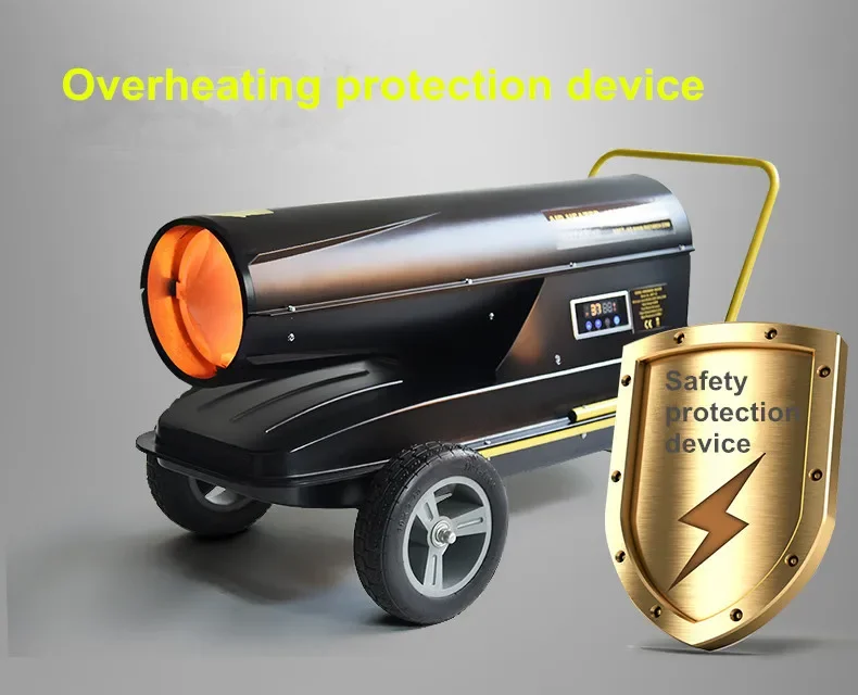 20KW Direct Fuel Diesel/Kerosene Fored Air Fan Heaters Industrial Portable Space Oil Heater Manufacturers