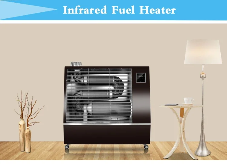2000W Infrared Kerosene Heater for Indoor & Outdoor Use Aluminum Diesel Heaters Home Farms Restaurants 220V Retail Applicable