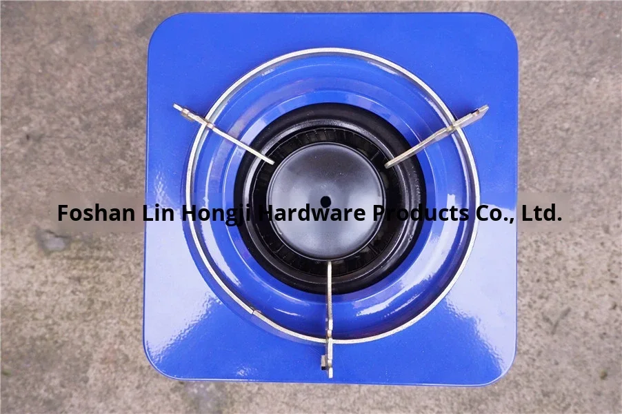 Stainless Steel Kerosene Stove 10 Cotton Wicks Adjustable Flame Portable Windproof Outdoor Heater Emergency