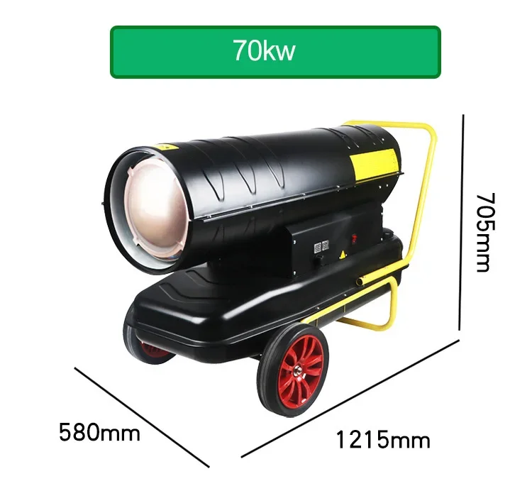 20kw 30kw 50kw 70kw 100kw Portable Heater Diesel Electric Air Heater Kerosene Heaters