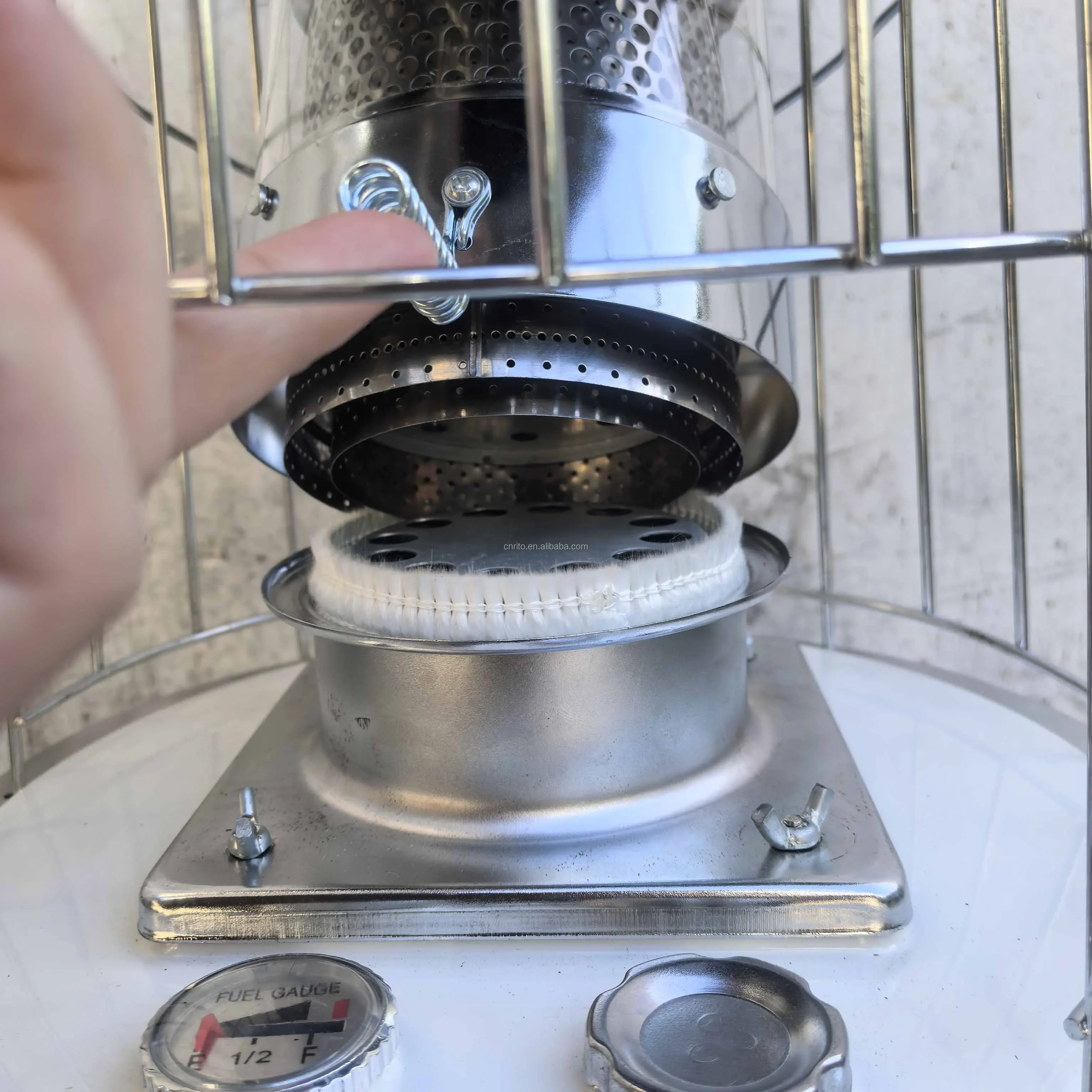 Portable Greenhouse Kerosene Heater Japanese Easy to Use 2 in 1 Kerosene Heater and Cooker Manual Ignition Stove