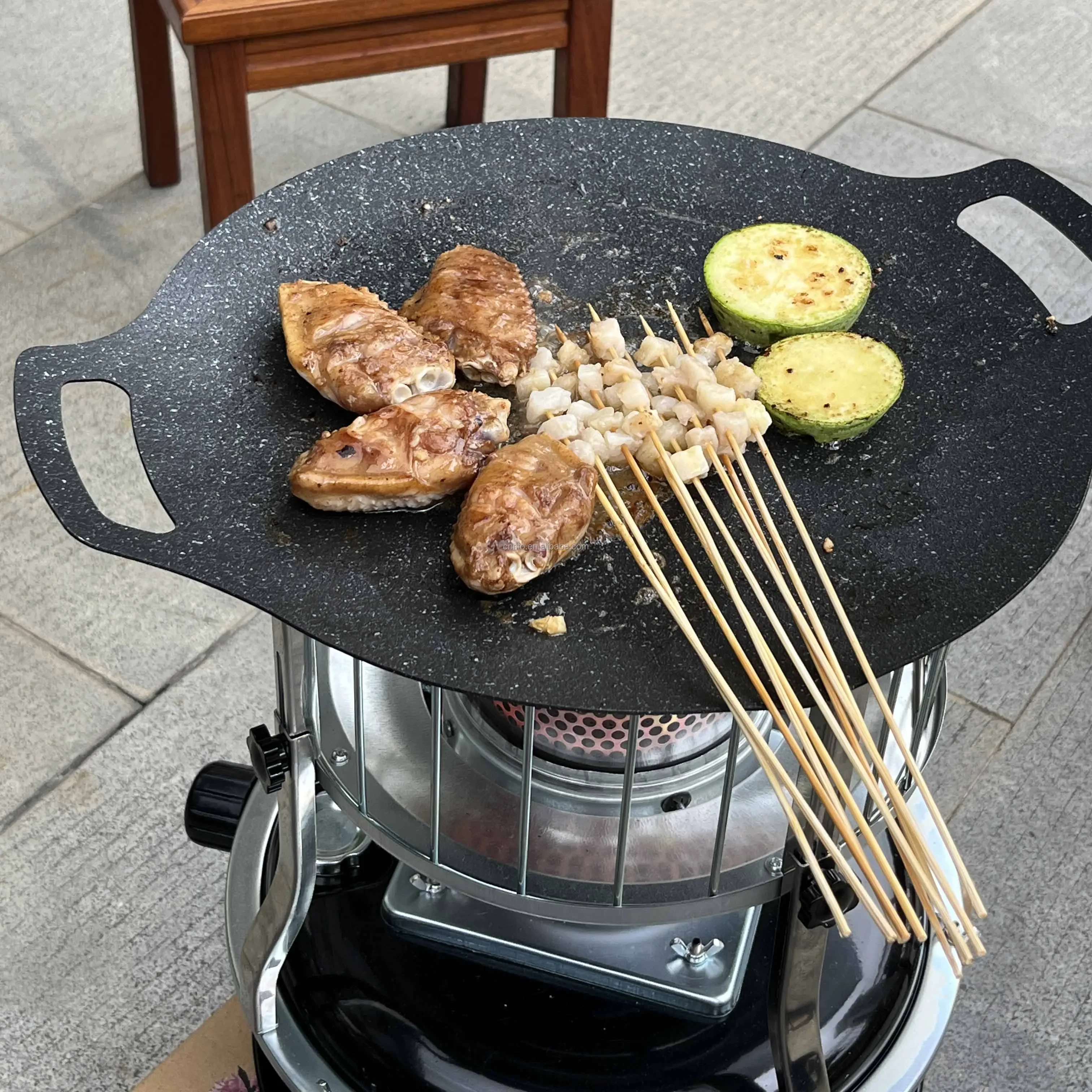 Portable Greenhouse Kerosene Heater Japanese Easy to Use 2 in 1 Kerosene Heater and Cooker Manual Ignition Stove