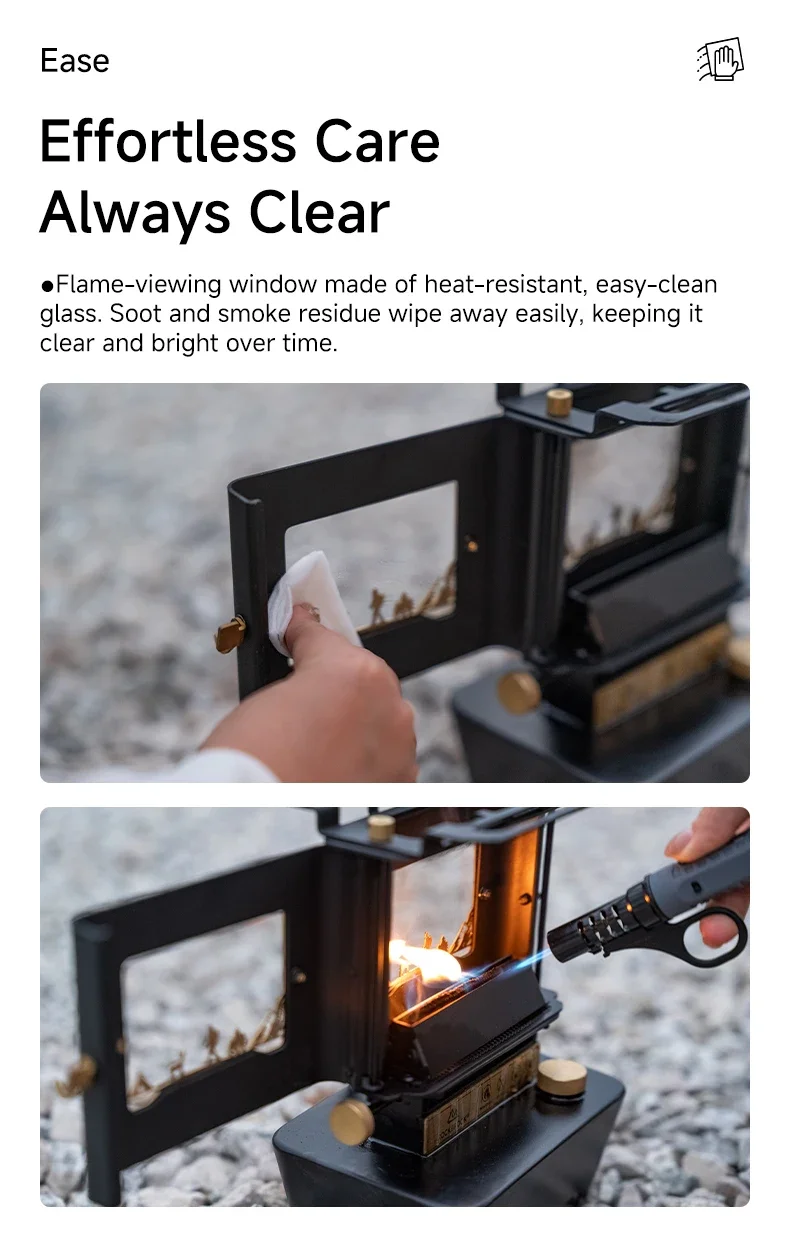 C77 Multipurpose Kerosene Warmer 8 Hours Long Duration Tent Heater Top Cooktop Stove for Backpacking Ice Fishing Party Light