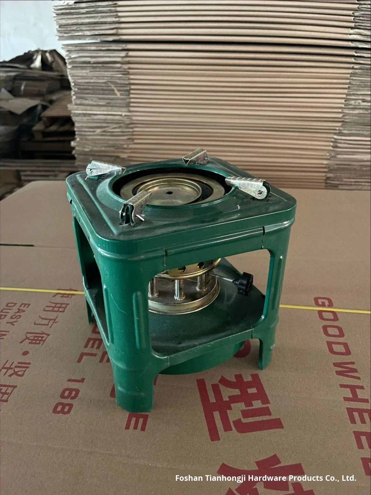 138 Vintage Steel Lightweight Kerosene Stove Outdoor Windproof Heater with Manual Ignition