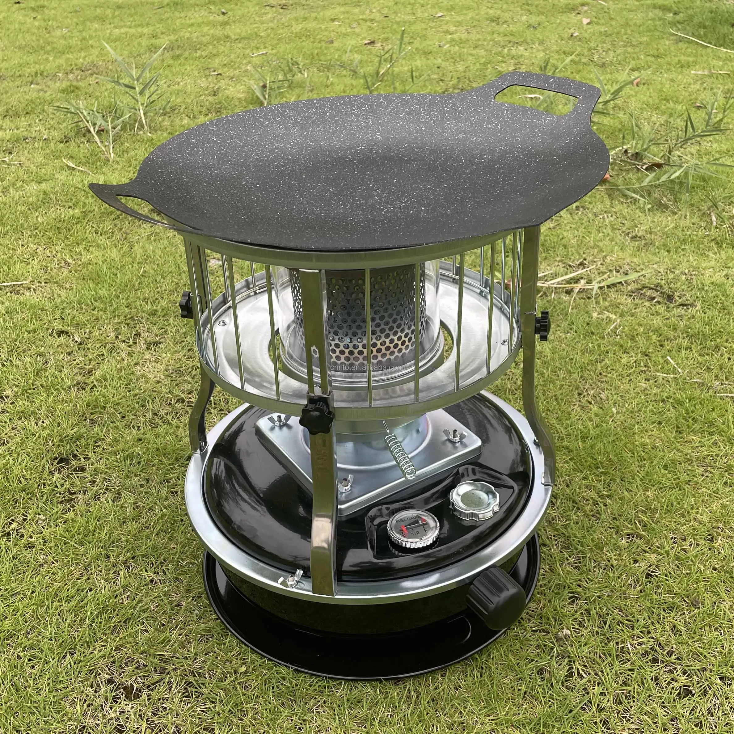 Red Kerosene Heaters for Indoor Use, Non Electric Heater, Kerosene Stove Heater With Stove Bag Lightweight Portable Oil Heater