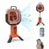 20000MAH Portable Rechargeable Misting Fan with 400ml Water Tank, Telescopic Stand Outdoor - view 2