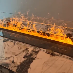 Decorative Water Vapor Fireplace, Wall, 304 stainless steel