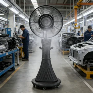 2026 New 26 Inch Electric Mist Fan 100% Pure Copper Motor air Cooler Mist Fan