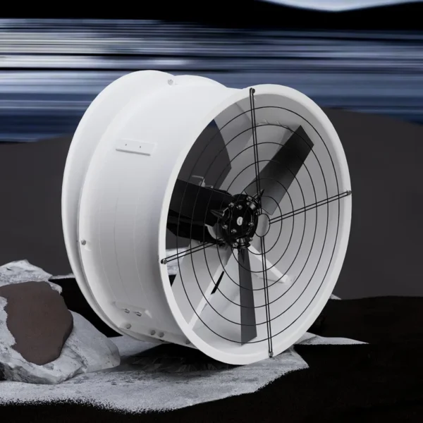 2200W Poultry Farm Axial Fan, 380V 1450RPM, FRP Blade, 70db