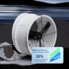 2200W Poultry Farm Axial Fan, 380V 1450RPM, FRP Blade, 70db - view 2