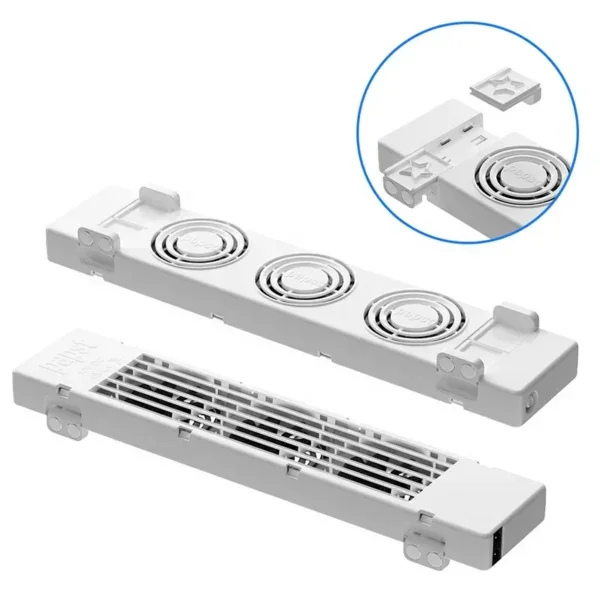 7 inch 12V Radiator Cooling Fan, Adjustable Speed, Magnetic Mount - view 5