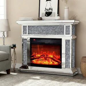 Electric Fireplace, 800 W, Freestanding