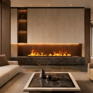 Electric Fireplace, LED, 1000W