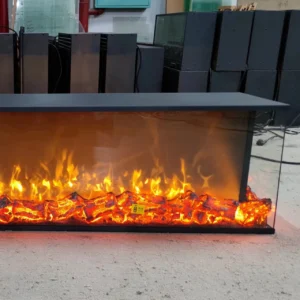 Electric Fireplace, LED, 40-100