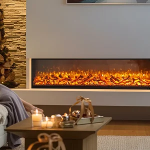 Electric Fireplace, LED, 750 W