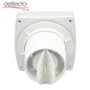 Abs Bathroom Extractor, 220~240V, Plastic - view 3