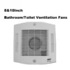 Abs Ceiling Exhaust Fan, 110-240V, Copper