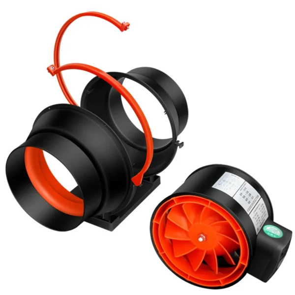 Abs Duct Fan, 4"/6", 220V, QMF-150XL - view 5