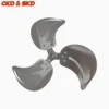 Abs Fan, Cast, Aluminum, 60mm - view 4