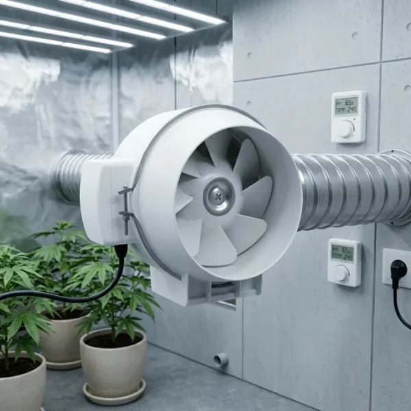 Abs Material Air Blower, 150mm, Inline - view 5