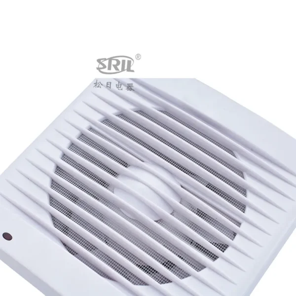 Abs Wall-mount Exhaust Fanquiet, SRIL, 4", Wall - view 2