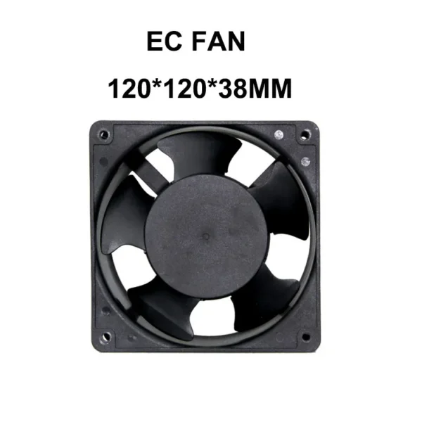 Ac Motors, 120x120x38mm, Plastic, 110V, 220V - view 4