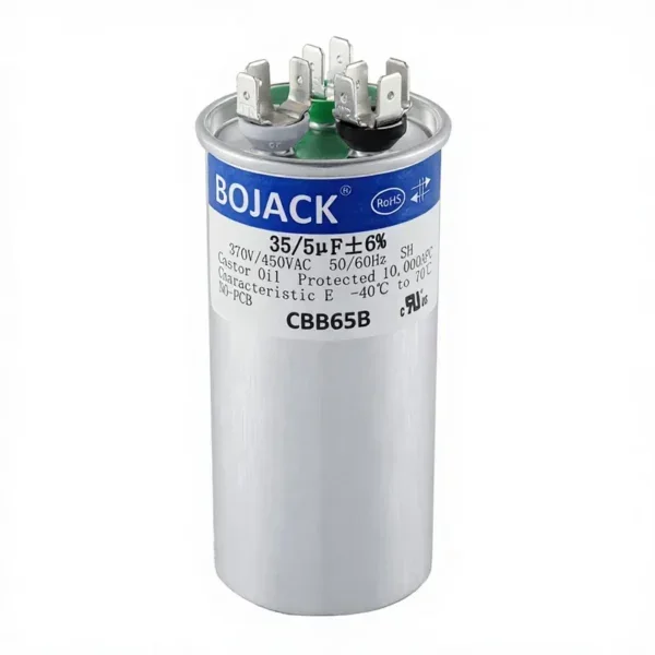Ac Motors, 35+5uF, 370V/440V, 16%, CBB65