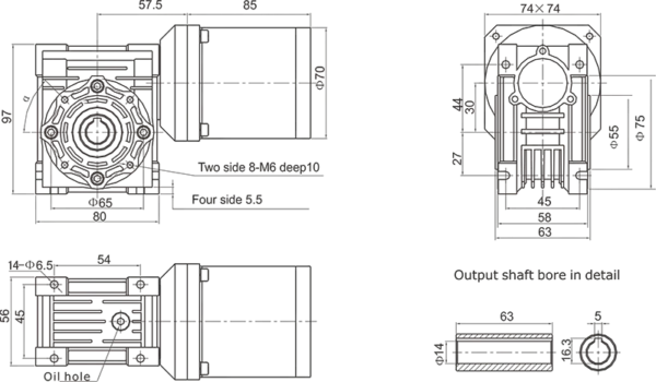 Ac Motors, 380V, 70mm - view 4