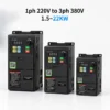 Ac Motors, 380V, VFD, 0.4-22KW, 50/60Hz