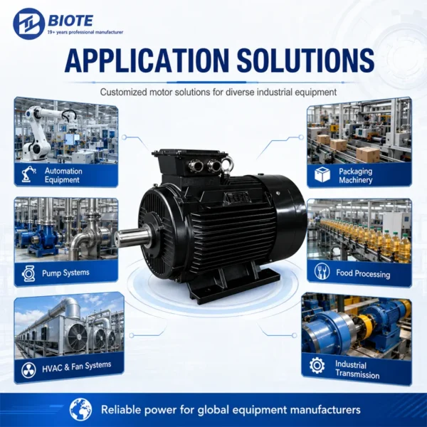 Ac Motors, BIOTE, 60HZ, 380V, YE3-80M2-2 - view 5