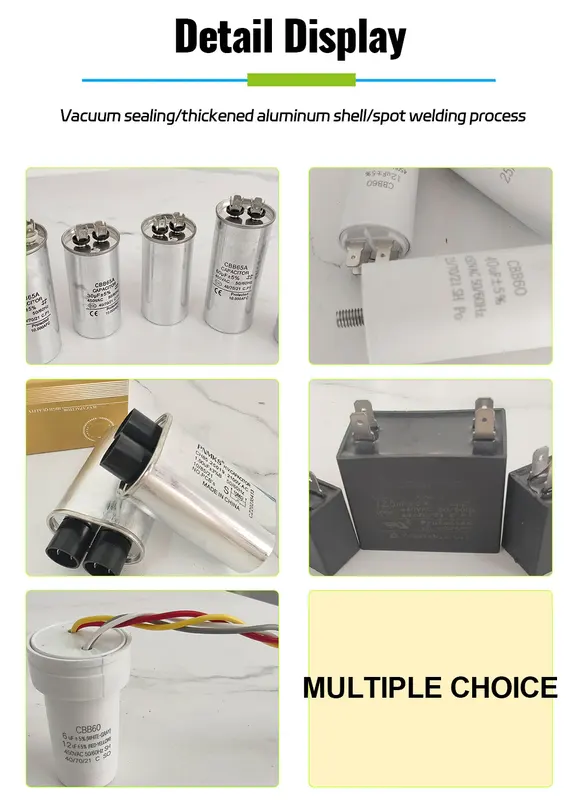 Ac Motors, CBB65, TUV, 40uf, 45uf - view 6