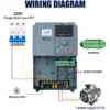 Ac Motors, RIQNO, B320-1R5G-T4, 1.5KW, 380V - view 2