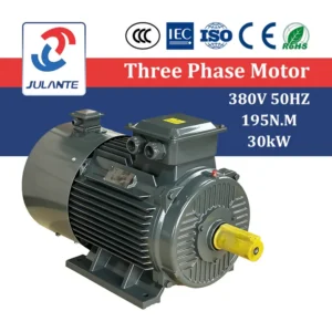 Ac Motors, YVF2-200L-4, 30kW, 40HP, Inverter