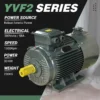 Ac Motors, YVF2-200L-4, 30kW, 40HP, Inverter - view 2