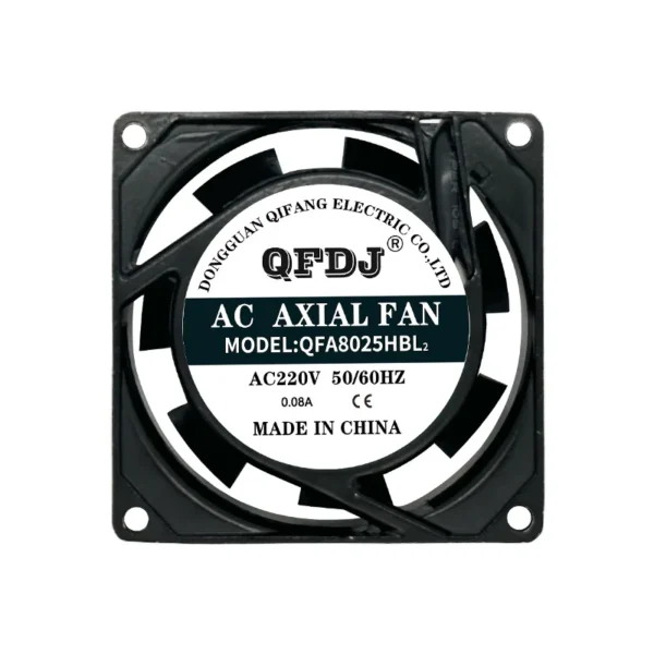 Ac8025 Axial Cooling Fan, 80*80*25mm, 220V - view 6