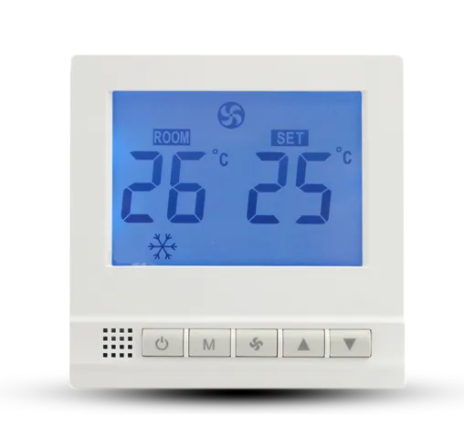 Ac802f Square Digital Fan, 2/4-Pipe, 240V