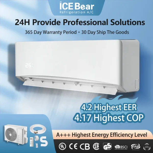Acondicionado Split Air Conditioner, Inverter, 220V-50HZ - view 2
