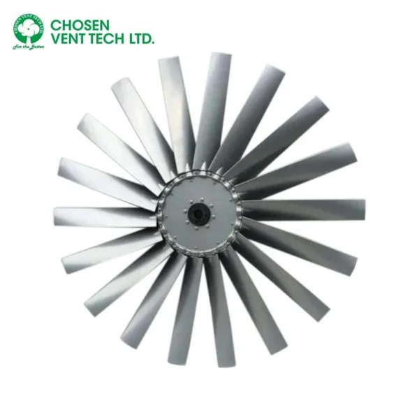 Adjustable Aluminum Die-casting Fan, Axial, Aluminum Alloy - view 2